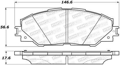 StopTech Street Brake Pads - eliteracefab.com