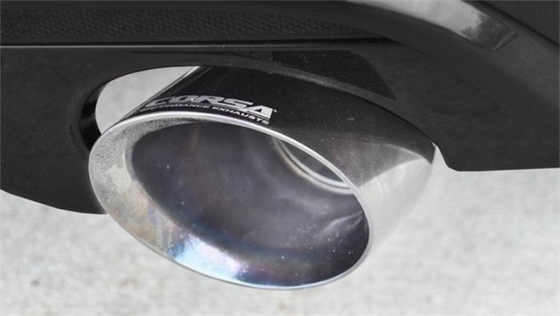 Corsa 15-16 Ford Mustang GT Convertible 5.0L V8 Polished Sport Cat-Back Dual Rear Exit CORSA Performance