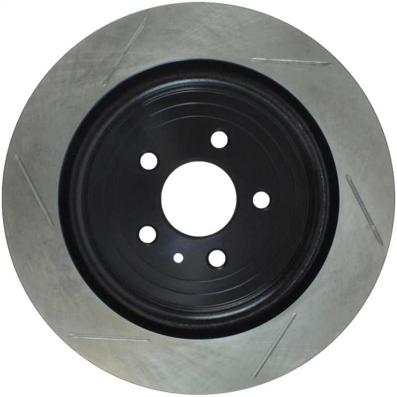 StopTech 17 Ford Flex/ 17 Ford Explorer w/ Heavy Duty Brakes Rear Left Slotted Rotor Stoptech