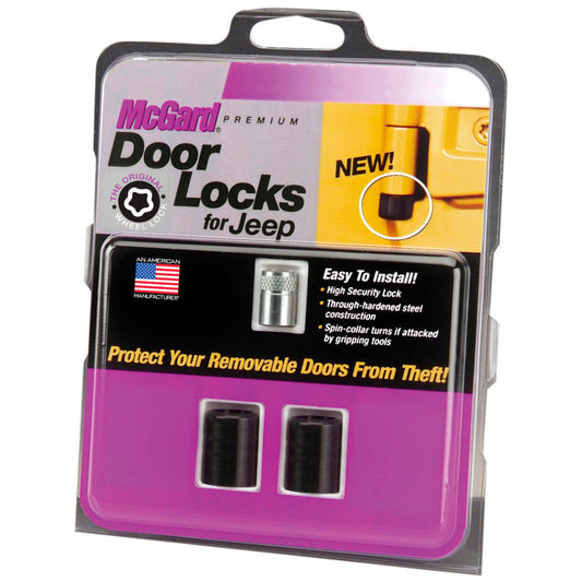 McGard Jeep Wrangler YJ 2 Door Lock Set 5/16-18 Thread - 76059