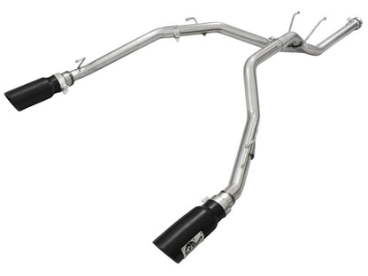 aFe MACHForce XP DPF-Back Exhaust 2.5in SS with Black Tips 2014 Dodge Ram 1500 V6 3.0L EcoDiesel aFe