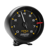 AutoMeter GAUGE; TACHOMETER; 3 3/4in.; 8K RPM; PEDESTAL; BLK DIAL BLK CASE; AUTOGAGE