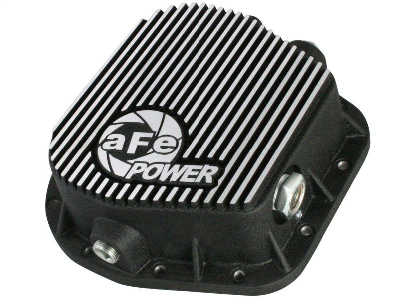 aFe Power Rear Differential Cover (Machined) 12 Bolt 9.75in 11-13 Ford F-150 EcoBoost V6 3.5L (TT) - eliteracefab.com