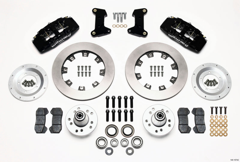 Wilwood Dynapro 6 Front Hub Kit 12.19in 74-80 Pinto/Mustang II Disc Spindle only Wilwood