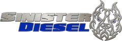 Sinister Diesel Turbo Coolant Feed Line for 2011-2016 Ford Powerstroke 6.7L - eliteracefab.com