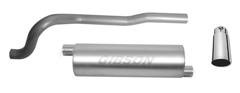 Gibson 86-93 Jeep Cherokee Base 2.5L 2.5in Cat-Back Single Exhaust - Stainless Gibson