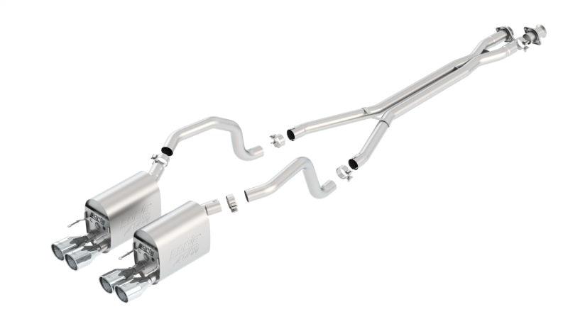 Borla 09-11 Chevrolet Corvette 6.2L V8 Aggressive ATAK Catback Exhaust - eliteracefab.com