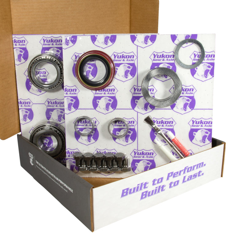 Yukon 8.8in Ford 4.56 Rear Ring & Pinion Install Kit 2.99in OD Axle Bearings and Seals Yukon Gear & Axle