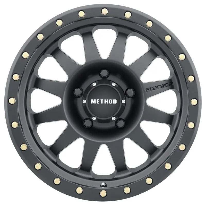 Method Race Wheels MR304 Double Standard, 15x8, -24mm Offset, 5x4.5, 83mm Centerbore, Matte Black - eliteracefab.com