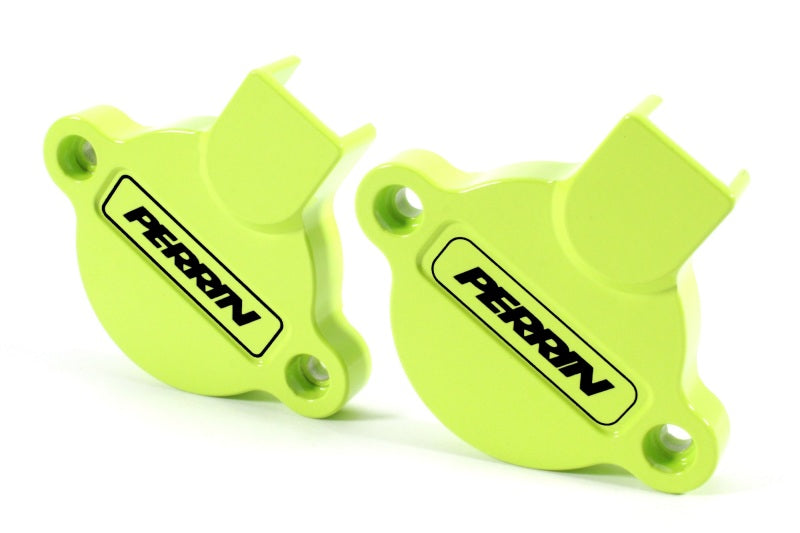 Perrin 15-22 WRX Cam Solenoid Cover - Neon Yellow - eliteracefab.com