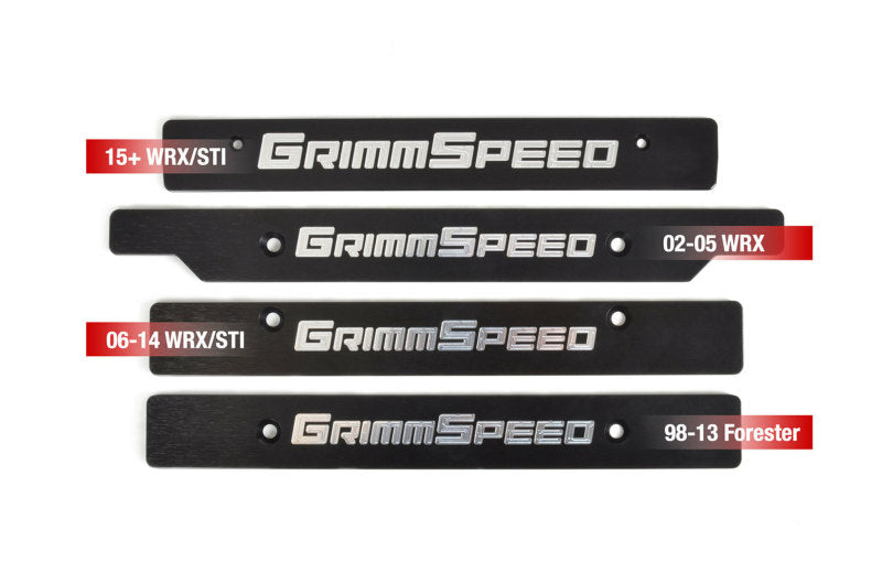 GrimmSpeed 2015+ Subaru Impreza/WRX/STi License Plate Delete Plate - eliteracefab.com