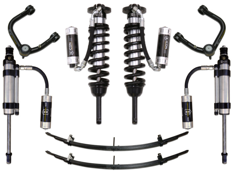 ICON 05-15 Toyota Tacoma 0-3.5in/2016+ Toyota Tacoma 0-2.75in Stg 7 Suspension System w/Tubular Uca - eliteracefab.com