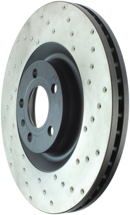 StopTech 04-09 Audi S4 Drilled Left Front Rotor Stoptech