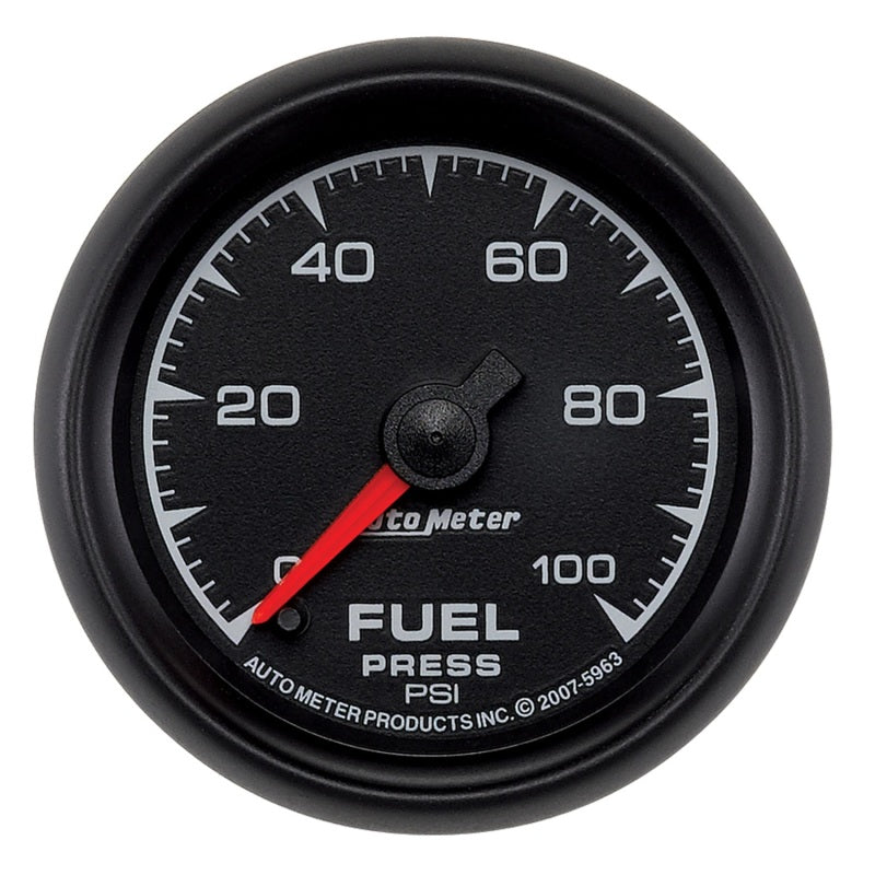 Autometer ES 52mm 0-100 PSI Fuel Pressure Gauge 5963