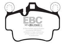 Load image into Gallery viewer, EBC 07-08 Porsche 911 (997) (Cast Iron Rotor only) 3.6 Carrera 2 Redstuff Front Brake Pads - eliteracefab.com