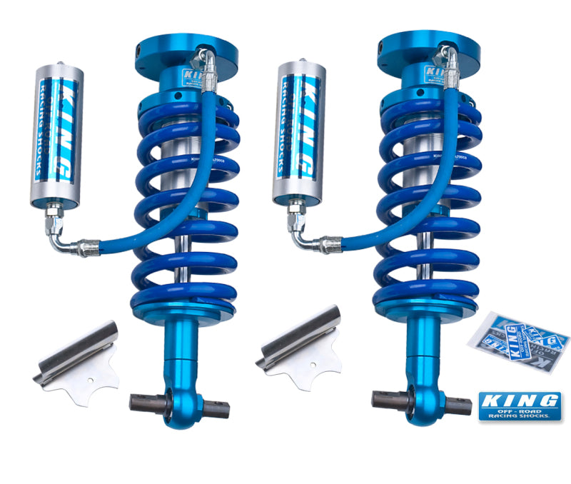 King Shocks 07-18 Chevrolet Avalanche 1500 Front 2.5 Dia Remote Reservoir Coilover (Pair) - eliteracefab.com