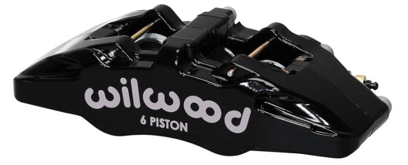 Wilwood Caliper-Forged Dynapro 6 5.25in Mount-R/H 1.62/1.38in/1.38in Pistons .38in Disc - eliteracefab.com