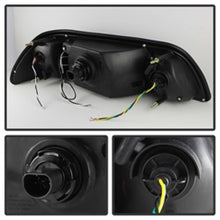 Load image into Gallery viewer, Spyder Ford Mustang 87-93 1PC LED (Replaceable LEDs)Crystal Headlights Black HD-YD-FM87-1PC-LED-BK - eliteracefab.com