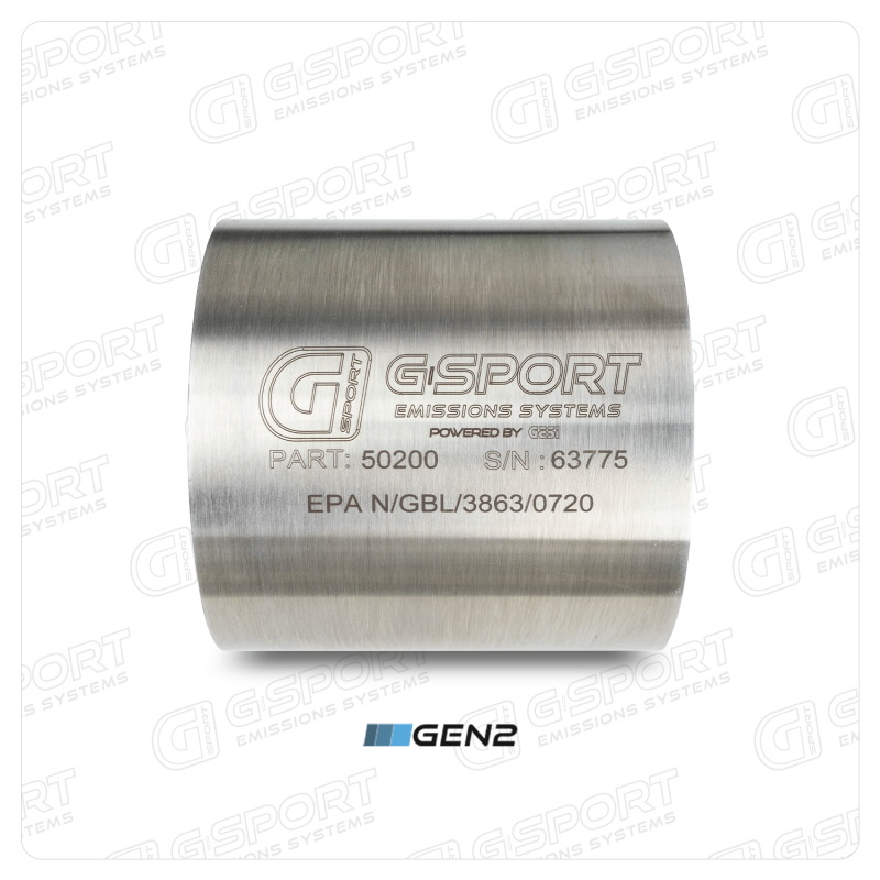 GESI G-Sport 400 CPSI GEN 2 EPA Approved 4in x 4in High Output Substrate Only - eliteracefab.com