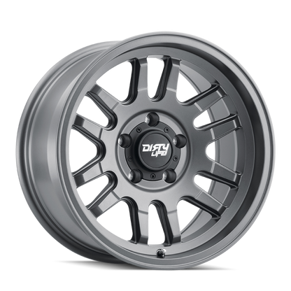 Dirty Life 9310 Canyon 17x9 / 5x127 BP / -12mm Offset / 71.5mm Hub Satin Graphite Wheel Dirty Life