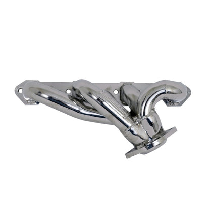 BBK 87-95 Ford F150 Truck 5.0 302 Shorty Unequal Length Exhaust Headers - 1-5/8 Silver Ceramic BBK