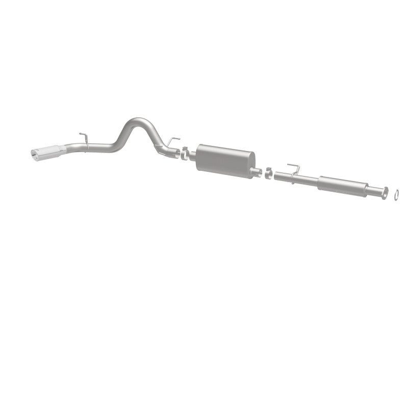 MagnaFlow Cat-Back 2016 Toyota Tacoma TRD 3.5L V6 SS 3in Single Pass Side Exit Rear 4in Tip Magnaflow