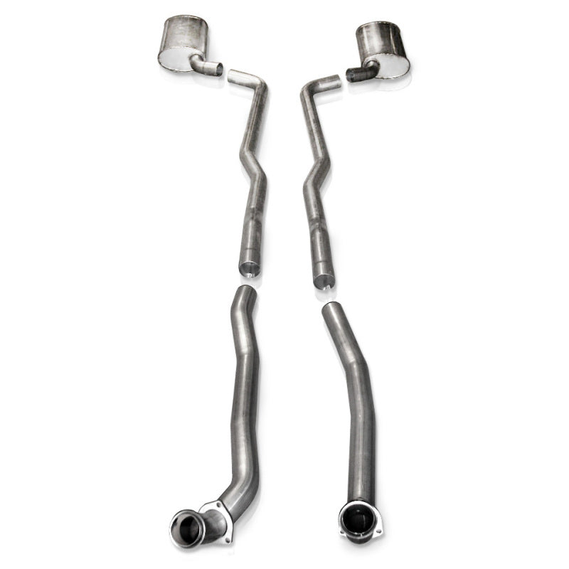 Stainless Works 1964-67 Corvette Exhaust BB Standard Trans 2-1/2in Factory Connect Stainless Works