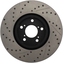 Load image into Gallery viewer, StopTech 07-08 Acura MDX SportStop Slotted &amp; Drilled Right Front Rotor - eliteracefab.com