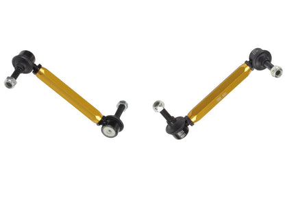 Whiteline 07+ Nissan Skyline R35 GT-R Rear Swaybar link kit h/duty-adjustable steel ball - eliteracefab.com