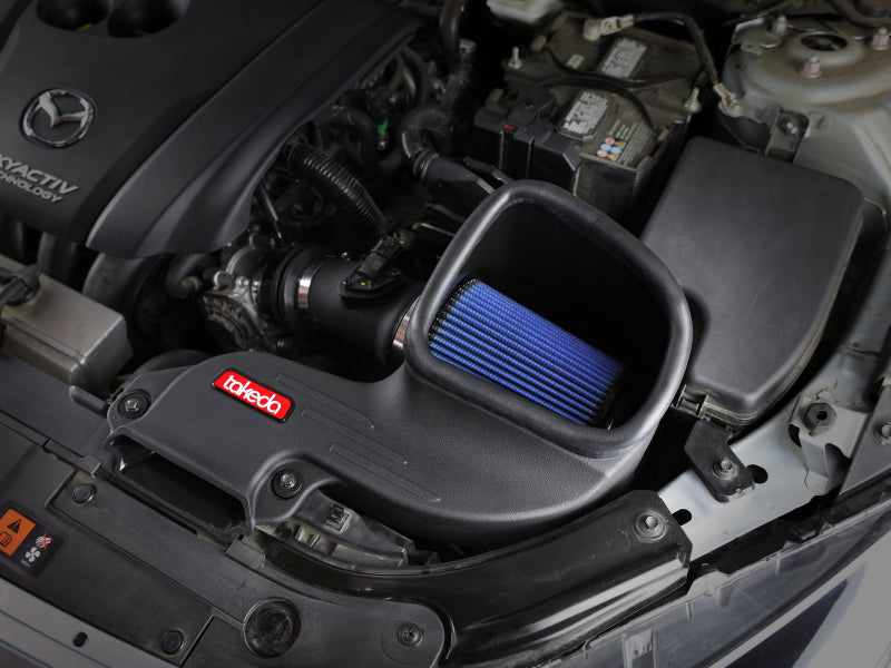 aFe Takeda Stage-2 Cold Air Intake System Pro 5R 14-18 Mazda 3 L4-2.0 - Black - eliteracefab.com