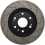 STOPTECH 05-10 GMC SIERRA 1500 (W REAR DRUM) / 07-09 GMC YUKON FRONT RIGHT SLOTTED & DRILLED ROTOR, 127.66057R