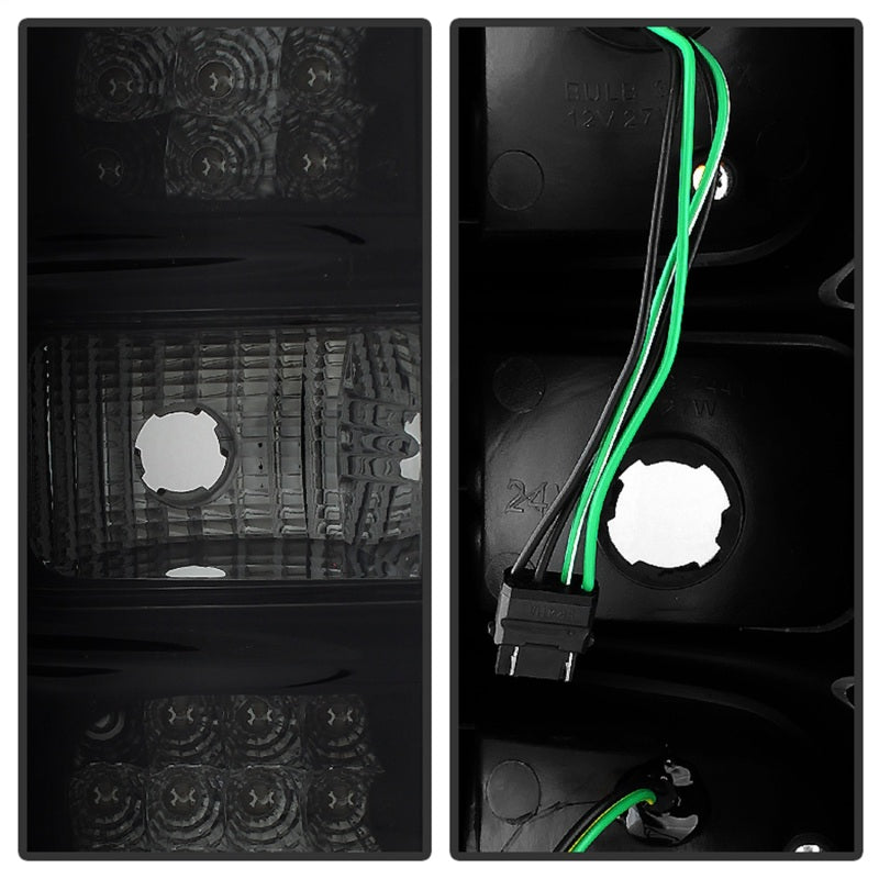 Xtune Mc Yukon/Yukon Denali 07-14 LED Tail Lights Black Smoked ALT-JH-CSUB07-LED-G2-BSM - eliteracefab.com