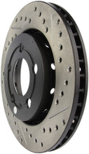 Load image into Gallery viewer, StopTech Slotted &amp; Drilled Sport Brake Rotor - eliteracefab.com