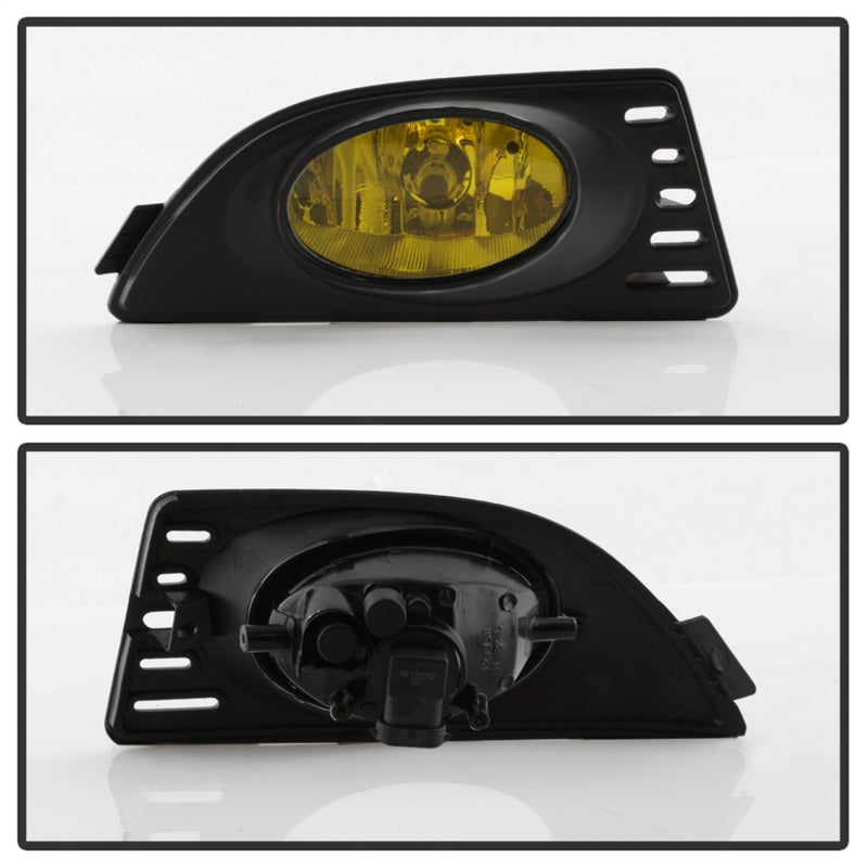 Spyder Acura RSX 05-07 OEM Fog Lights w/Switch Yellow FL-AR06-Y - eliteracefab.com