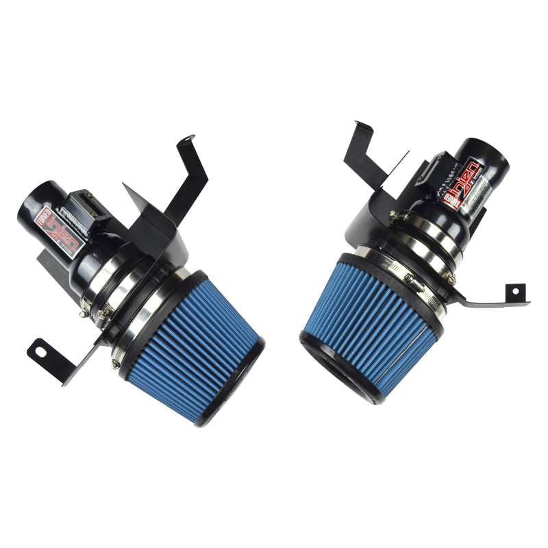 Injen 07-08 350Z 3.5L V6 Air Fusion and Air Horns Black Short Ram Intake - eliteracefab.com