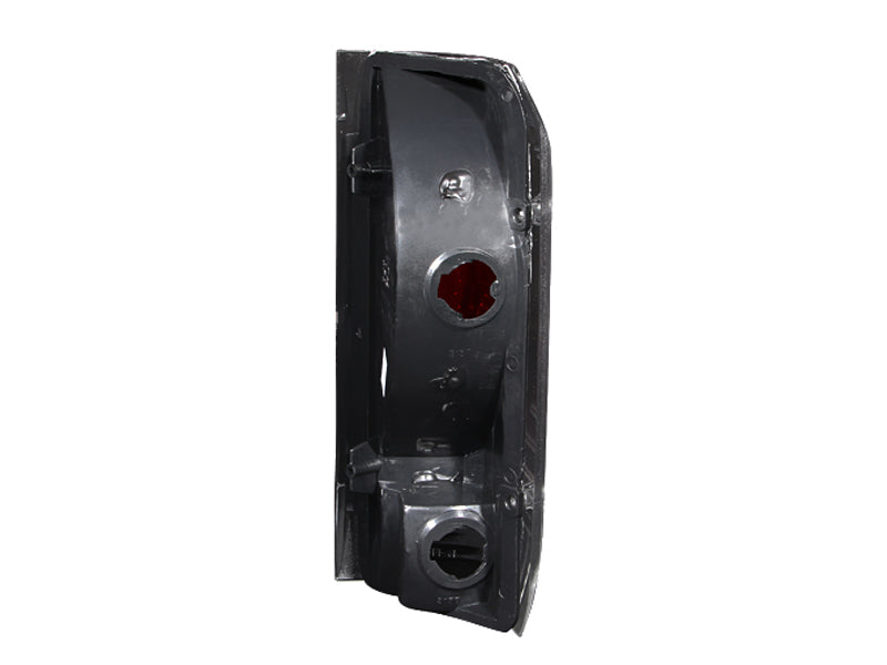 ANZO USA Ford F-250 / F-350 / F-450 Super Duty Taillights Black; 1992-1998 - eliteracefab.com