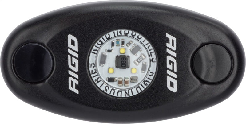 Rigid Industries A-Series Light - Black - High Strength - Natural White - eliteracefab.com