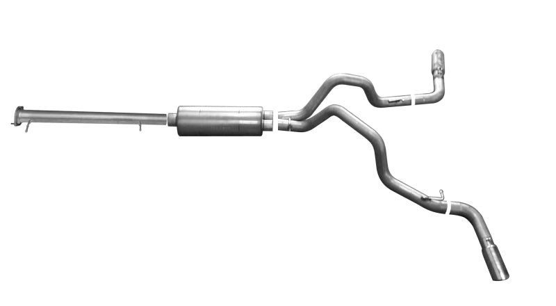 Gibson 15-19 GMC Sierra 2500 HD Base 6.0L 3in Cat-Back Dual Extreme Exhaust - Stainless Gibson