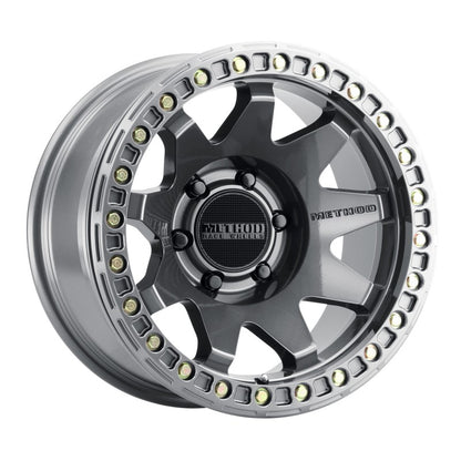 Method MR108 17x9 -44mm Offset 6x5.5 106.25mm CB Gloss Titanium w/BH-H24125-38 Wheel - eliteracefab.com