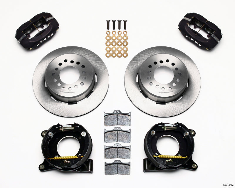 Wilwood Forged Dynalite P/S Park Brake Kit Chevy C-10 2.42 Offset 5-lug Wilwood