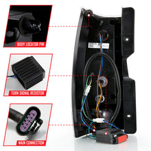 Load image into Gallery viewer, ANZO 2007-2014 Chevy Tahoe LED Taillight Plank Style Black w/Clear Lens - eliteracefab.com