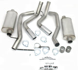 JBA 40-3030 | 01-06 CHEVROLET SILVERADO 2500/3500 HD 6.0/8.1L 409SS PASS SIDE DUAL EXIT CAT-BACK EXHAUST; 2001-2006