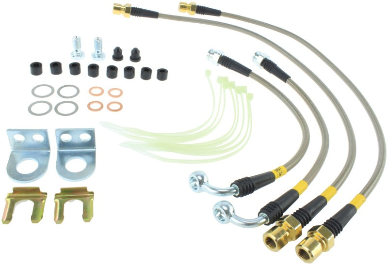 StopTech Stainless Steel Brake Lines Kit - eliteracefab.com