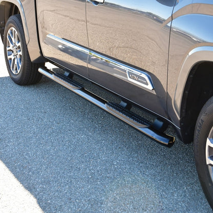 Westin 2022 Toyota Tundra CrewMax PRO TRAXX 4 Oval Nerf Step Bars - Black Westin