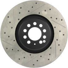 Load image into Gallery viewer, StopTech Slotted &amp; Drilled Sport Brake Rotor - eliteracefab.com