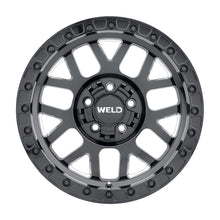 Load image into Gallery viewer, Weld Off-Road W902 17X9.0 Cinch Beadlock 5X127 5X139.7 ET-12 BS4.50 Gloss Black MIL 87.1