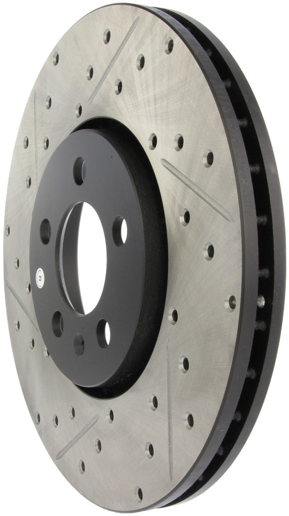 StopTech Slotted & Drilled Sport Brake Rotor - eliteracefab.com