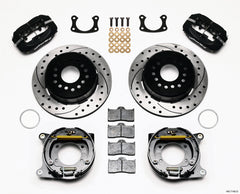 Wilwood Forged Dynalite P/S Park Brake Kit Drilled New Big Ford 2.50in Offset - eliteracefab.com