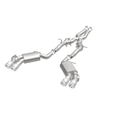 MagnaFlow 2016 Chevy Camaro 6.2L V8 Competition Cat Back w/ Quad Polished Tips Magnaflow