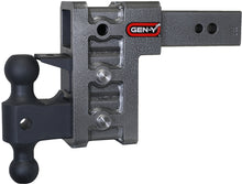 Load image into Gallery viewer, Gen-Y Mega Duty 2.5in Shank 6in Drop 3500lb TW 32K Hitch w/GH-0161 Dual-Ball/Pintle Lock